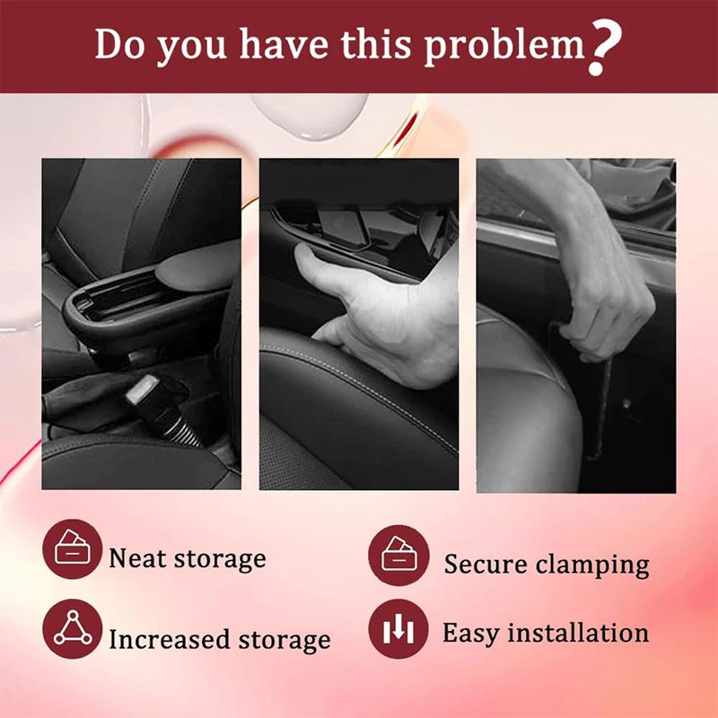 1/2PCS Car Seat Gap Filler Side Seam Plug Strip Leak-proof Filling Strip With Storage Slot Car interior Decoration Accessories