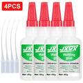 5Pcs 50g High Strength Welding Super Glue Oily Glue Universal Adhesive Instant Glue for Metal Resin Glass Wood DIY Transparent Quick Repair Tool