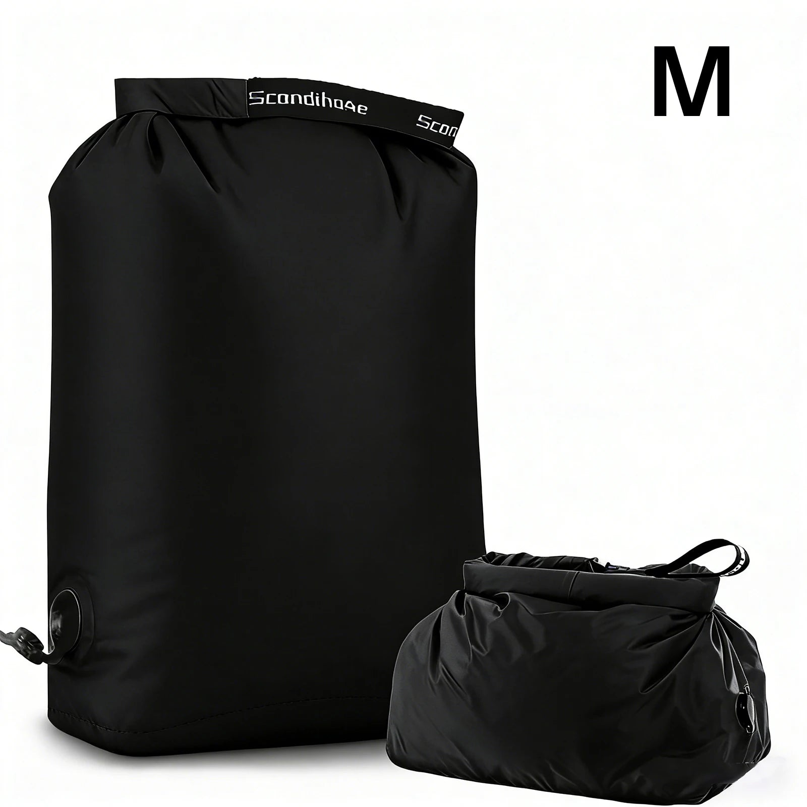 Travel Storage Bag Compression Sack Waterproof No Pump Vacuum Bag Clothes Organizer Space Saving Pouch for Backpacking Gym