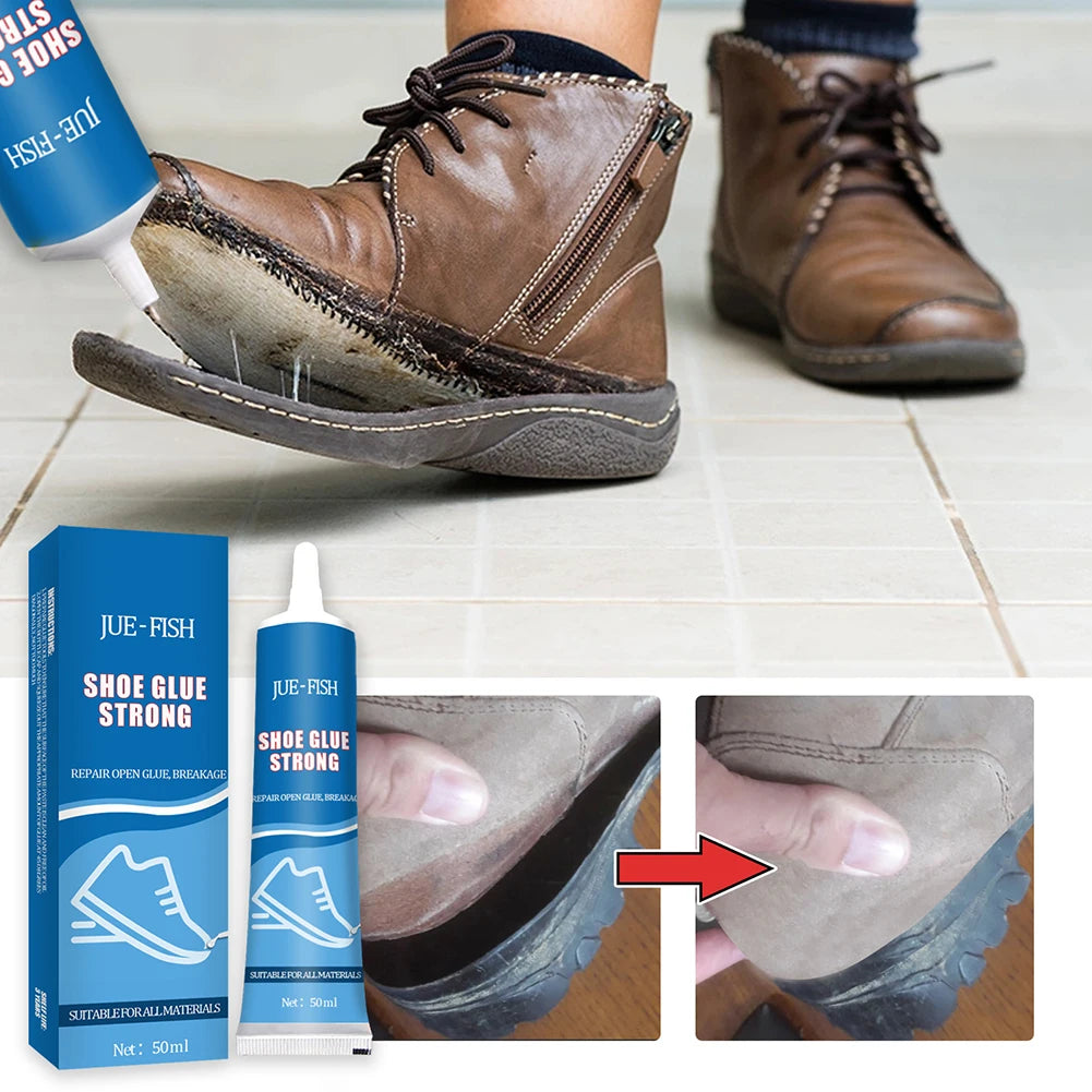 Strong Adhesive Worn Shoes Repairing Glue Sneakers Boot Sole Fix Bond Adhesive