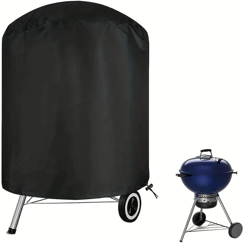 Charcoal Grill Cover, BBQ Grill Cover for Weber Charcoal Kettle Grill, Heavy Duty Outdoor Smoker Cover, Compatible with Holland