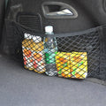 Automotive interior products/Car storage bags/storage boxes Car trunk net pocket Double layer Velcro net Car mounted