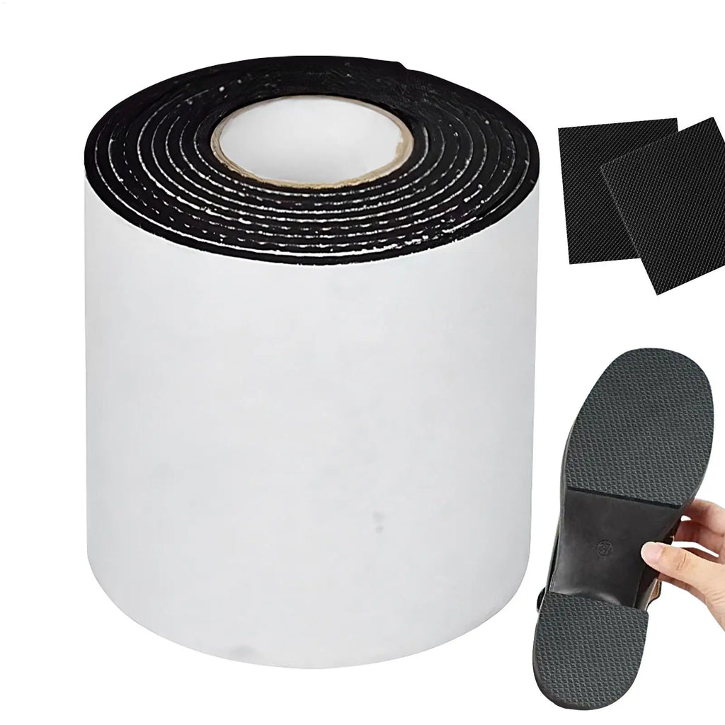 1 roll Anti-Slip Sole Grips Rubber Shoes Sole Grips Wear-Resistant Sole Cover Protector Shoe Grip Sticker Adhesive Shoes Mat