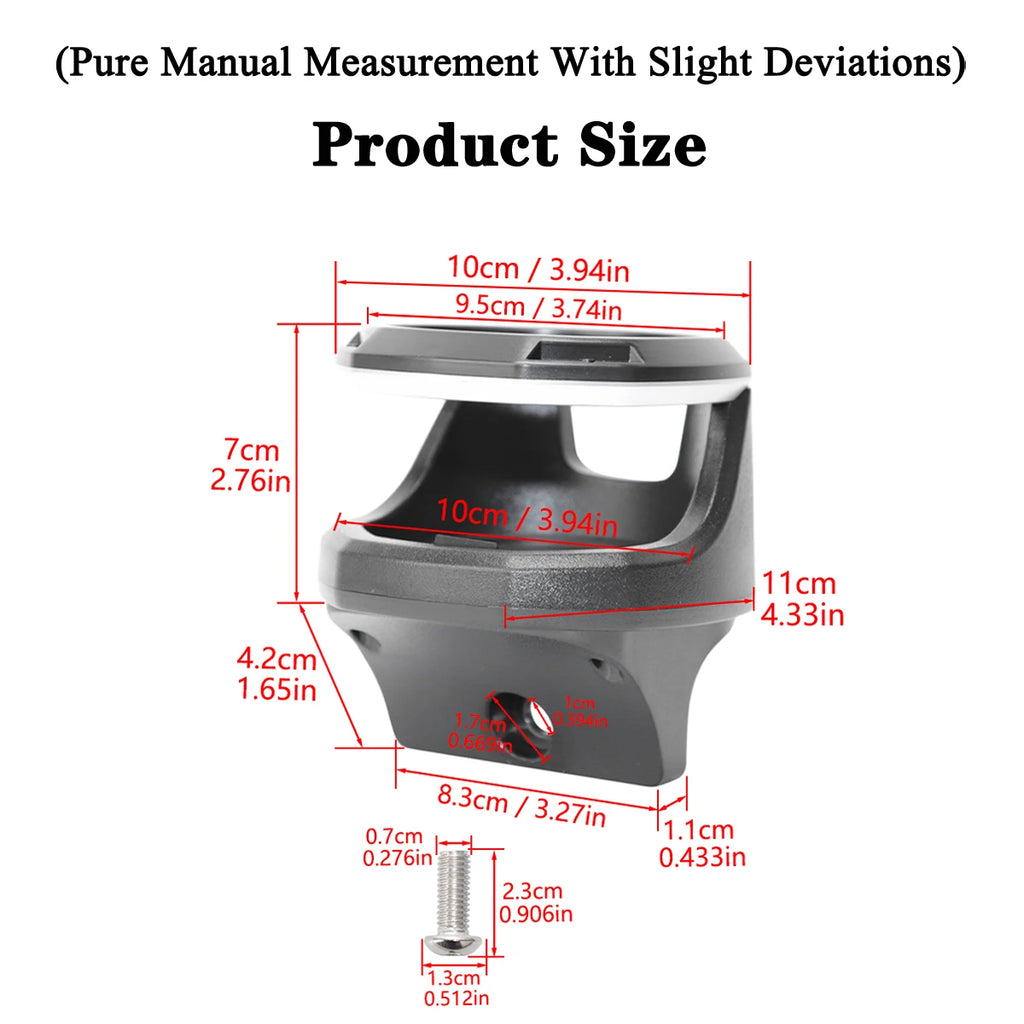 Water Cup Holder Drinks Holder Stand Mount Bracket for Suzuki Jimny 2019 2020 2021 2022 2023 JB74 JB64 Car Interior Accessories