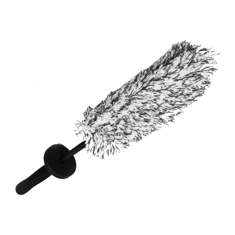 Microfiber Car Wheel Brush Scratch Free Car Rim Detailing Brush Long Handle Automotive Cleaning Tool For Car Car Care