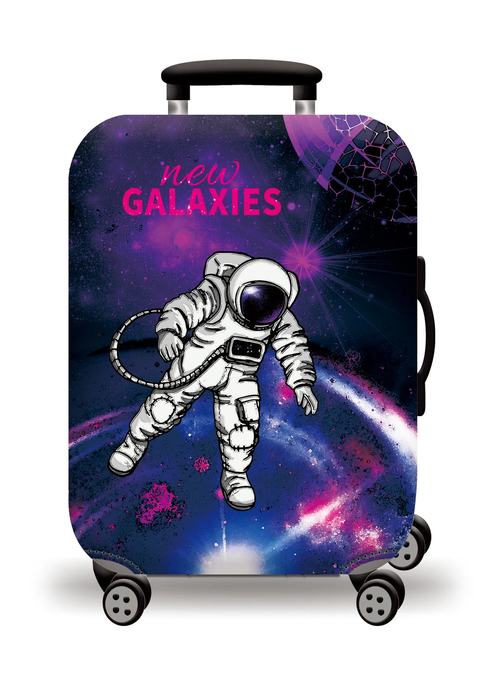 Thick Elastic Universe Luggage Protective Cover Zipper Suit For 18-32 inch Bag Suitcase Covers Trolley Cover Travel Accessories