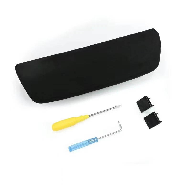 For Audi A3 A4 A5 A6 A7 A8 Q2 Q3 Q7 Q8 2006-2024 Car driver handle glasses case Suede glasses case Car glasses case