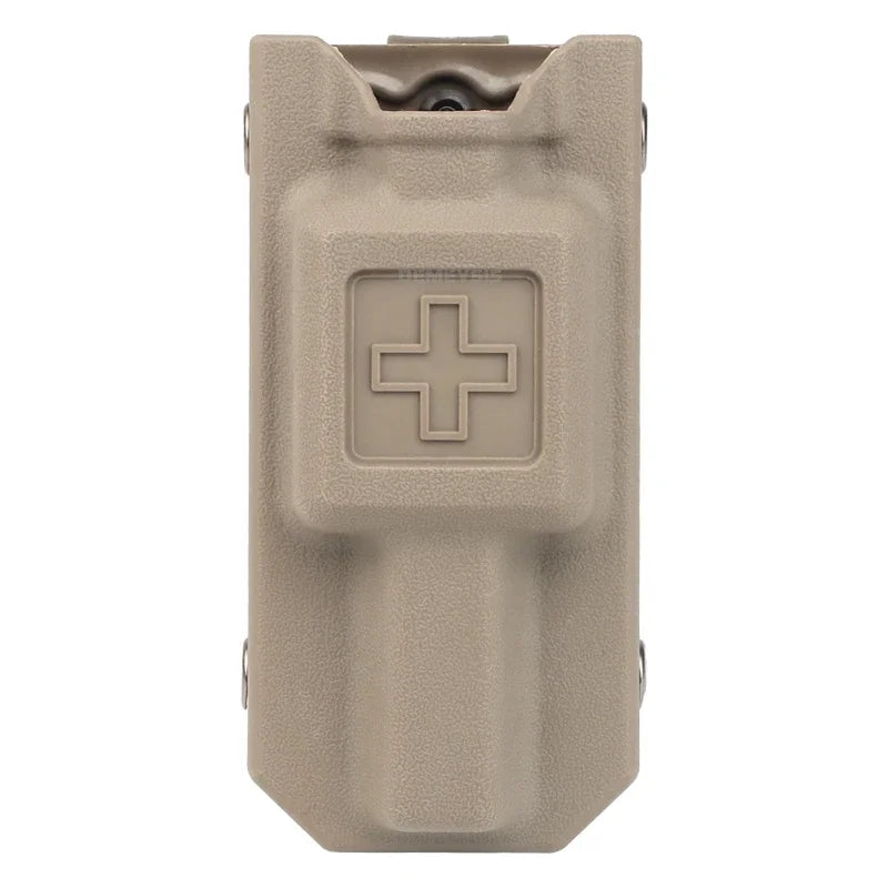 Tactical Tourniquet Holder Portable MOLLE Hunting Emergency Tourniquet Case Outdoor Combat Training Medical First Aid Equipment