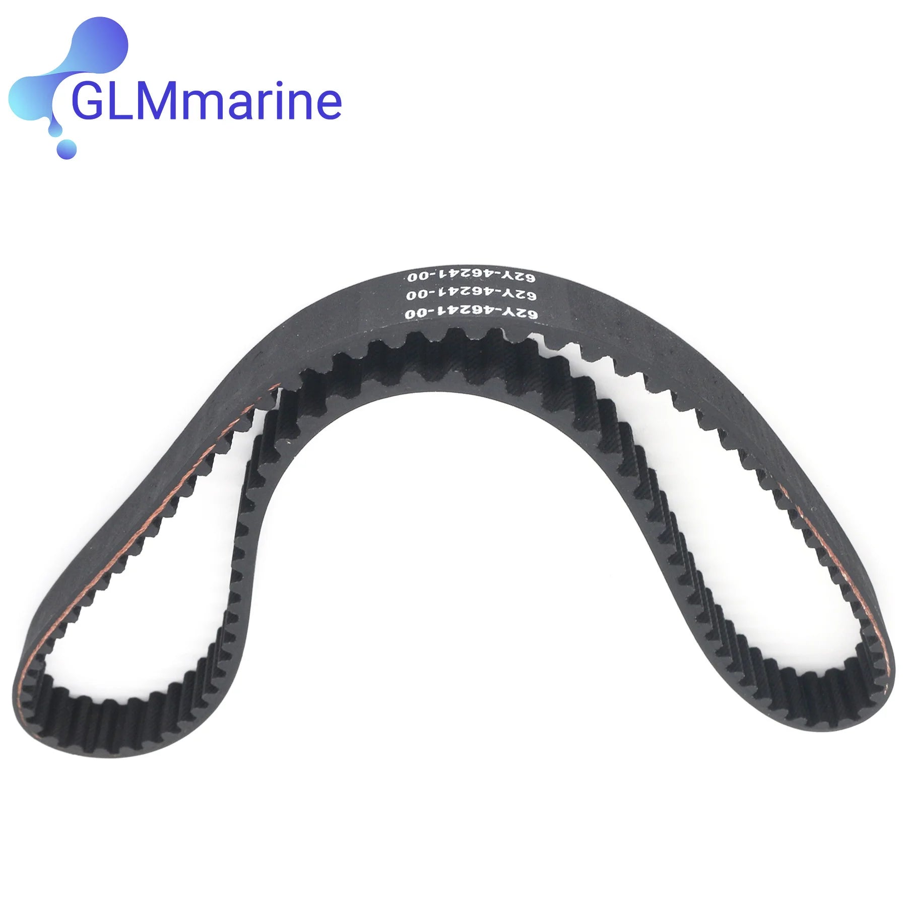 Outboard Timing Belt 62Y-46241-00 Compatible with Yamaha Marine F40 F50 T50 F60 T60 Motors 62Y-46241 60V-46241 Boat Engine Parts