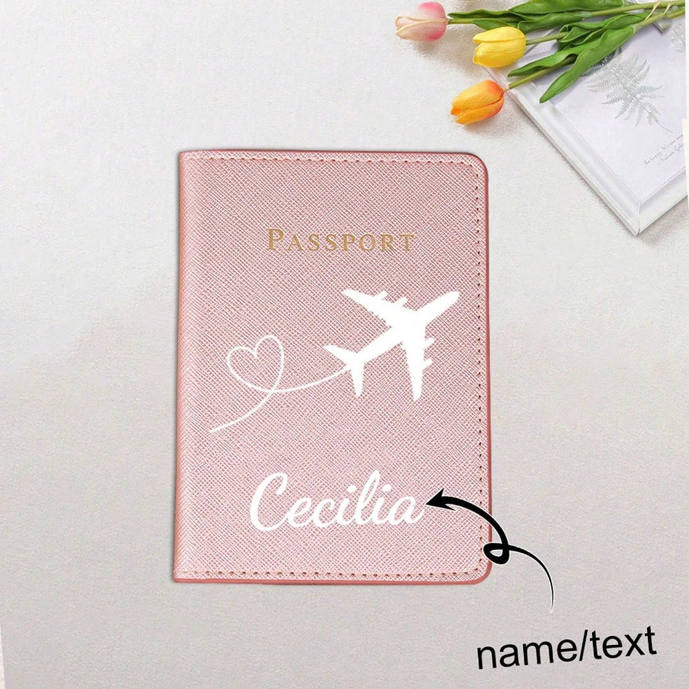 Custom Passport Holder in Various Colors, Stylish and Simple Passport Bag Travel Multi-card Id Bag, Passport Cover Passport