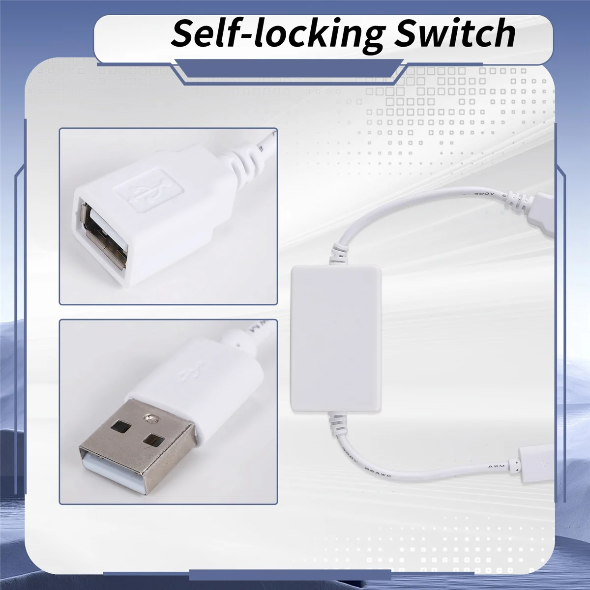 ABQR Tuya USB Smart Switch WIFI Controller Universal Breaker Timer Smart Life for USB Appliances for Home
