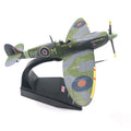 1:72 Scale WWII Spitfire Fighter Simulation Alloy Fighter Model Finished Product
