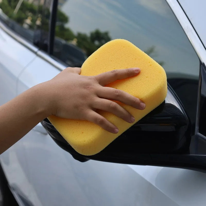 High Density Foam Cleaning Block Car Wash Sponge Wax Pad Multipurpose For Auto Paint Household Kitchen Grout Care Utility Tool
