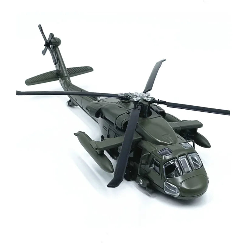 Diecast 1/64 Scale UH-60 UH60 Helicopter Air Millitary Model USAF Fighter Aircraft Airplane Model Souvenir Collection Toy Gift