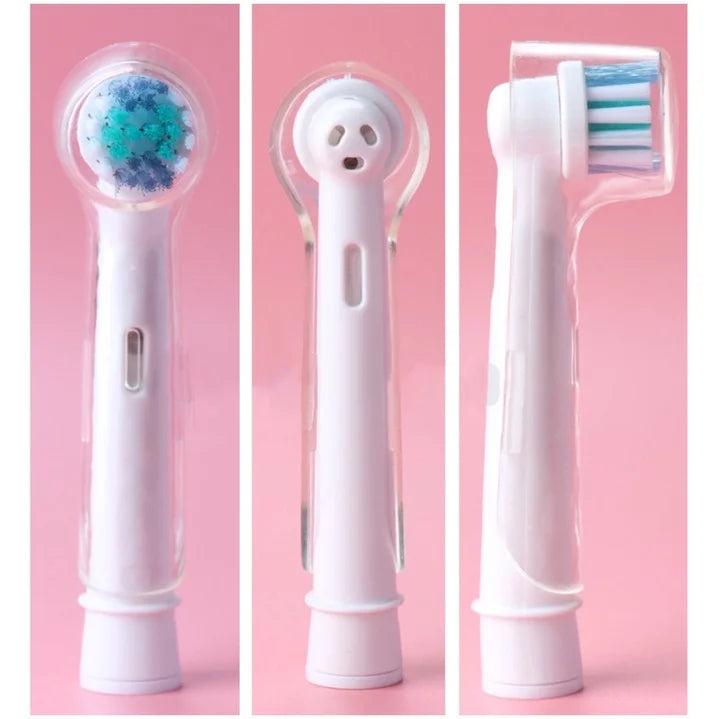 4 Pack Travel Electric Toothbrush Protective Cover Case Oral Hygiene Toothbrush Head Cap Suit for Portable Toothbrush