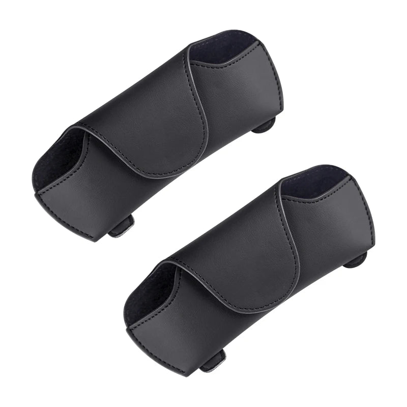 For Porsche Macan Cayenne Panamera Cayman Boxster 911 Taycan Car Sunglasses Clip Glasses Box Auto Interior Accessories