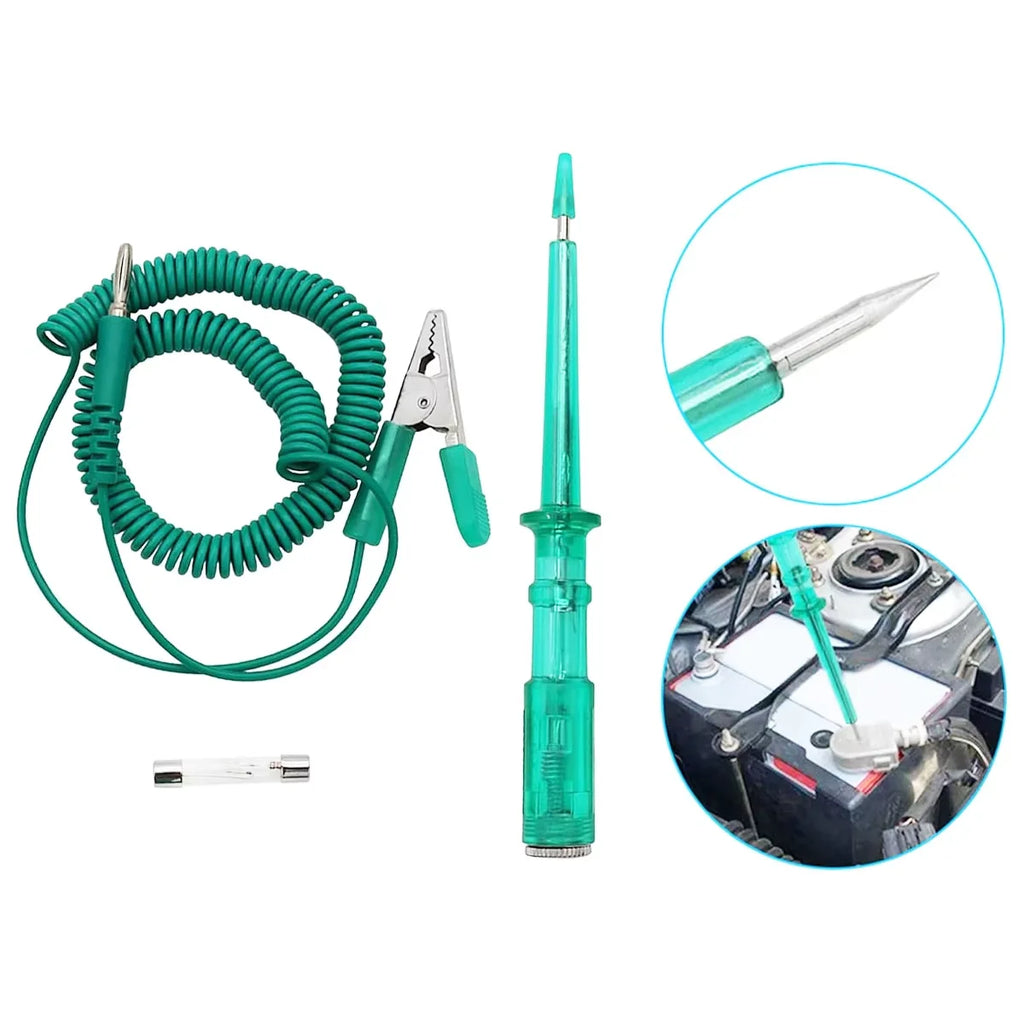 6V-24V 5V-90V Circuit Tester Digital Test Lamp Probe Pen Lamp Automotive Truck Voltage Circuit Test Pen Automotive Repair Tool