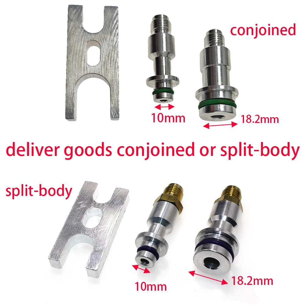 Car Air Conditioner Leak Test Plug Stopper Refrigeration Hose Connector Auto A/CPipe Leak Detection Maintainance Tools
