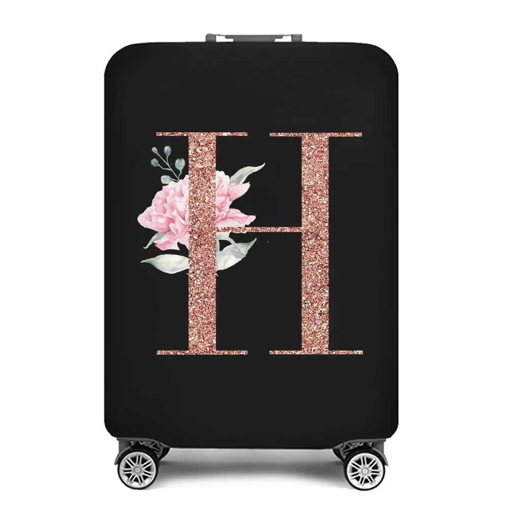 Stretch Luggage Covers 18-32 Protector Travel Luggage Suitcase Protective Cover Rose Gold Series Dust Covers Travel Organizer