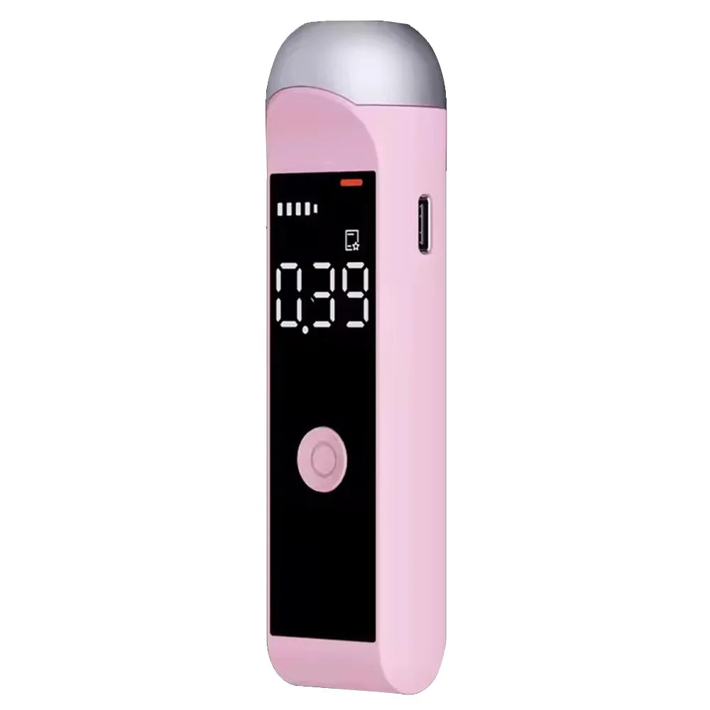 Digital Alcohol Detector High Capacity Portable Breath Alcohol Tester Alcoholtester Breathalyzer USB Recharge