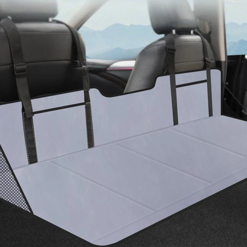 For SUV Tesla Model Y/3 Vehicle Mat Car Camping Bed Foldable Travel Mattress Non Inflatable Car Extra Long Mattress Couple