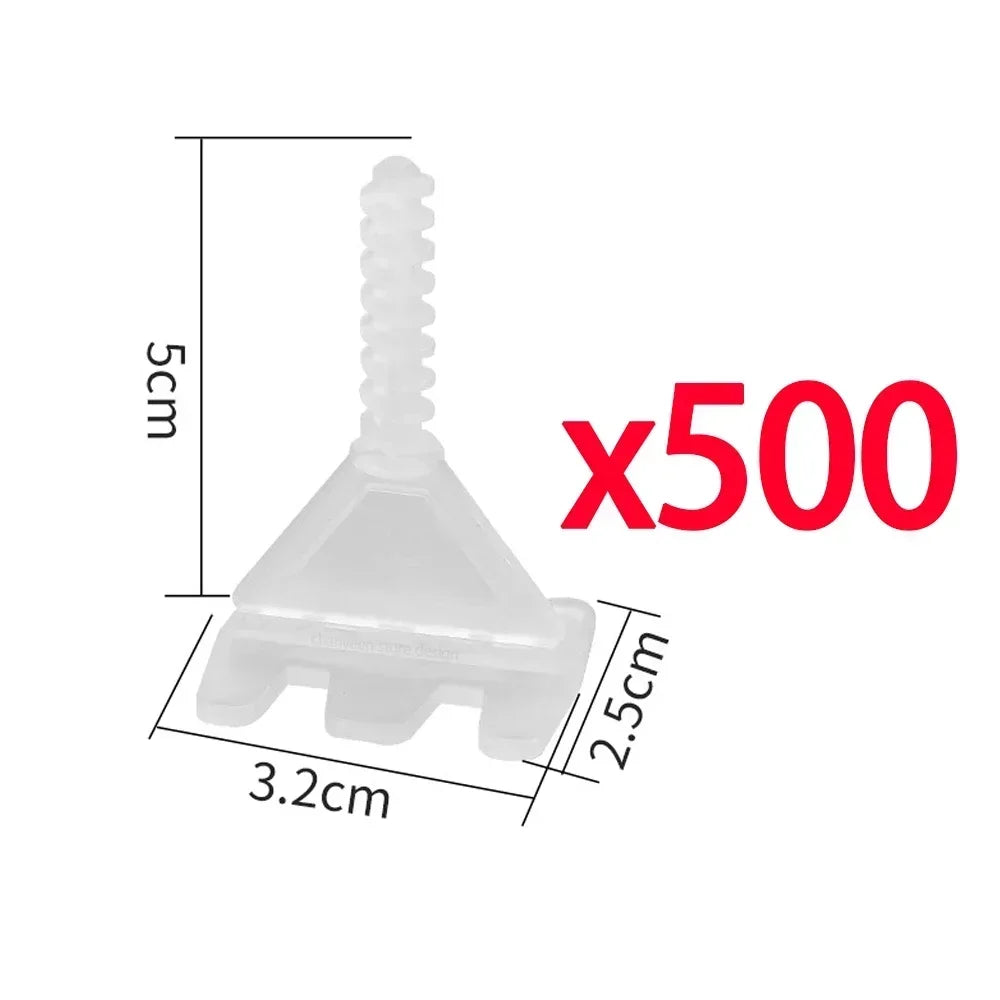 Spiral Tile Leveling System Clips Spacers Straps Wadge for Tile Laying Wall Floor Ceramic Fixing Construction Tools Building
