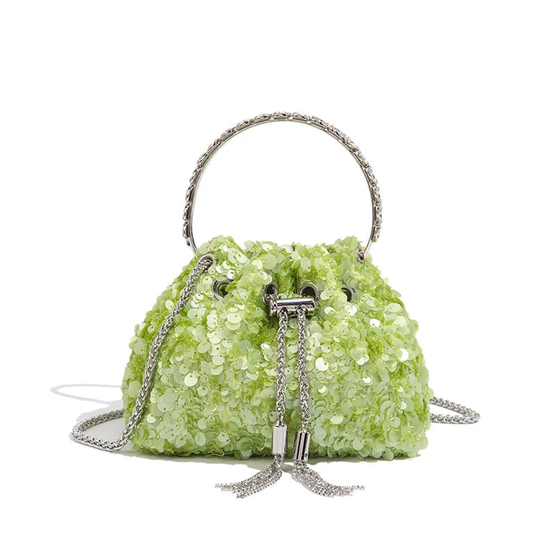 Luxury Designer Women Handbag Glitter Shiny Diamond Clutch Purse Wedding Party Banquet Bag Crystal Rhinestones Evening Bag