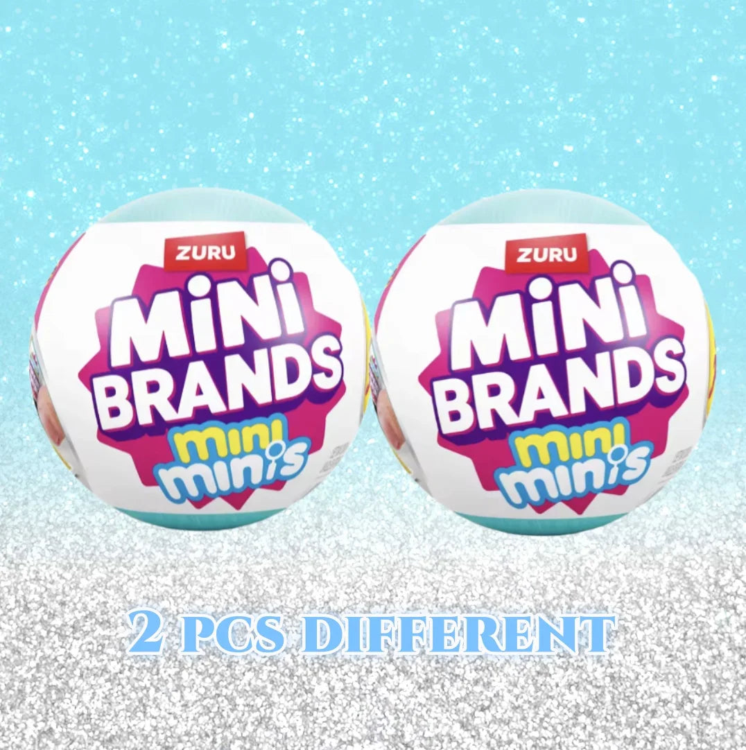 Zuru Mini Brands Fill The Fridge Mini Minis Blindbox Toy Collectible Miniature Surprise Toy