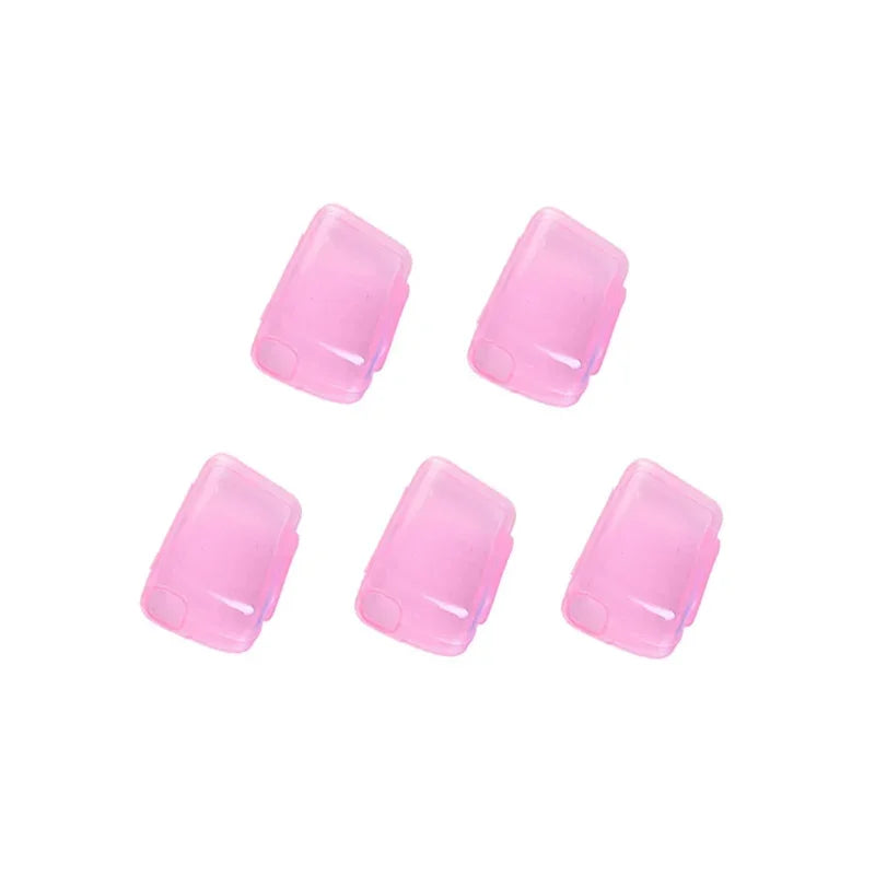 5pcs Portable Toothbrush Head Protector Hygienic Dust-Proof Cover Travel Case for Brush Head Storage Travel Toothbrush Case