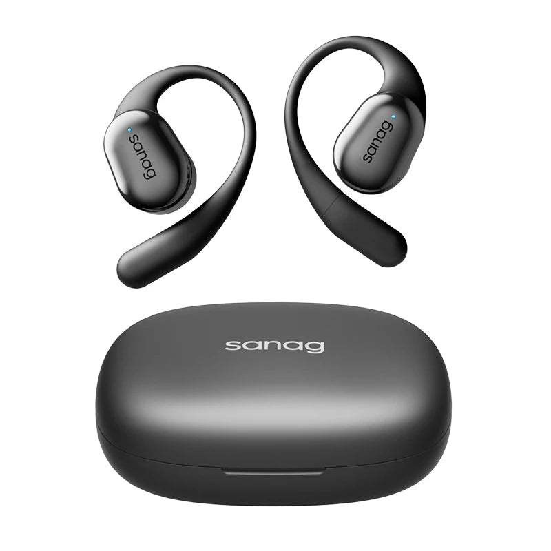 Sanag C16S Open Ear OWS Wireless Earphones Bluetooth 5.4 Air Conduction Headphones HiFi Sound 56Hours Playtime Waterproof TWS