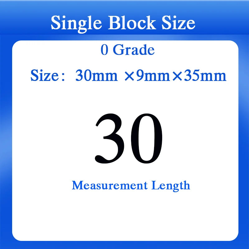 1pc,0.5mm-100mm Length,High Speed Steel Block Gauge,0 Grade,Tools for Micrometer and Caliper Inspection,Custom Gauge Available