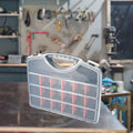 Tools Organizer Box Case Versatile Fishing Tackle Box with Removable Dividers Tool Case for Screw Nuts Nails Bolts Small Parts