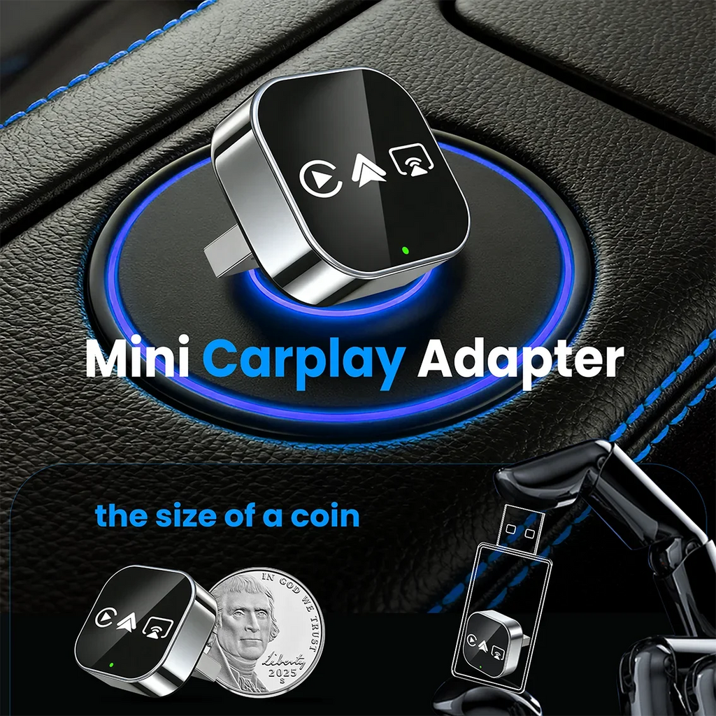 CarRocket 4in1 Wireless CarPlay Adapter for Apple Mirror Link Android Auto  Car Intelligent Systems For Car With Wired CarPlay
