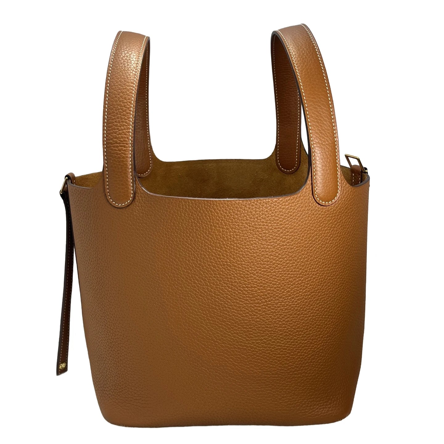 Mendy 22 CM Large size Top Quality Bucket Bags Women's Bag Lady Luxury Designer High End Bag TC Cowhide Golden Sliver