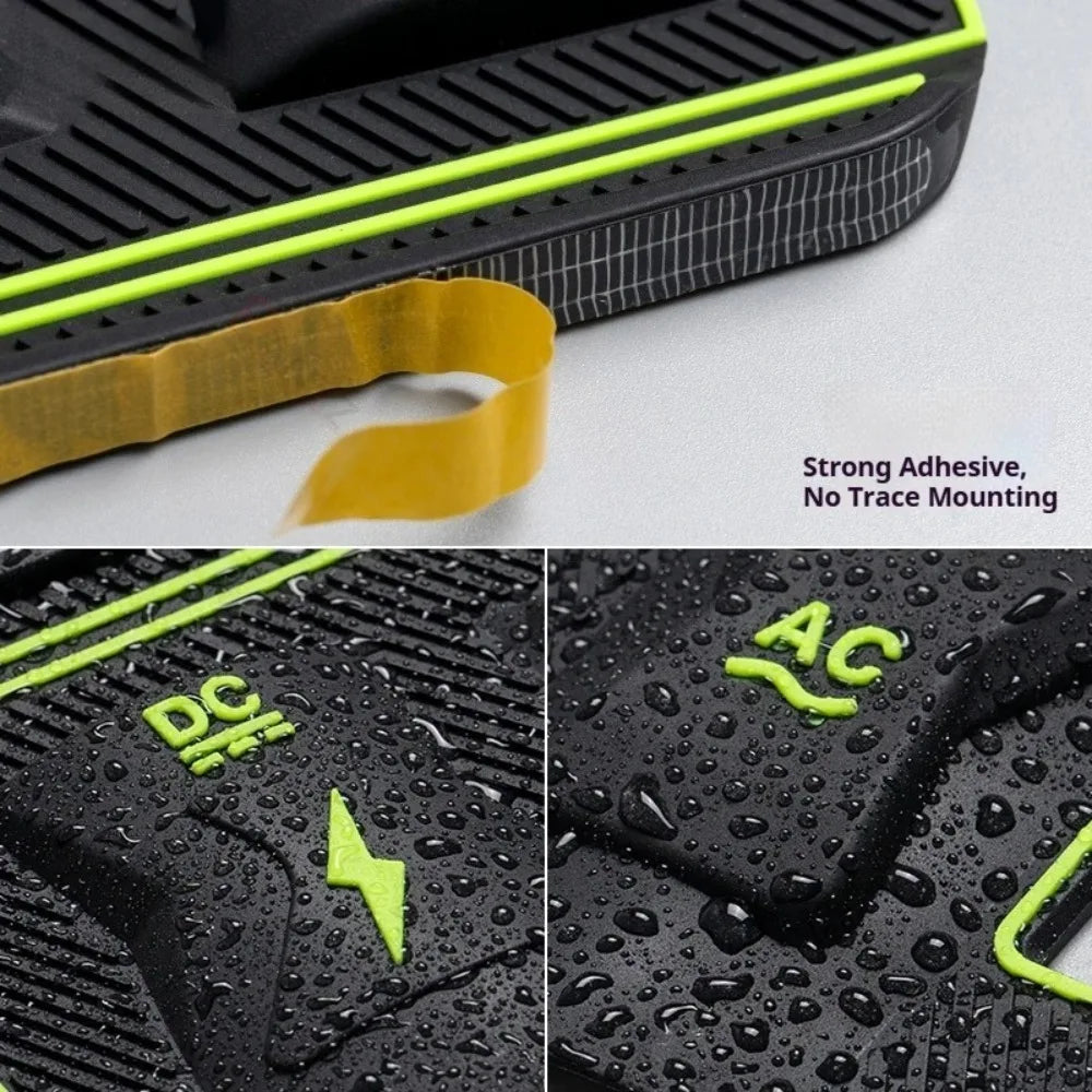 For Volvo EX30 EX90 XC70 Charging Port Cover Waterproof EV Charger Rain Protector, No Drill Adhesive