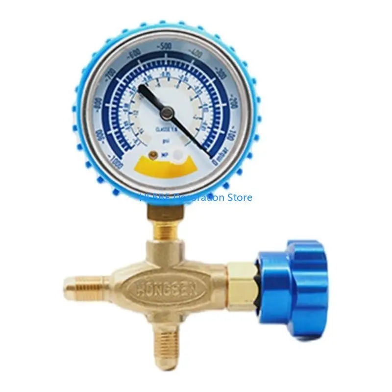 B0KC Vacuum Gauge Pressure Gauge Accurate Air Gauge 0-14psi 1/8inch