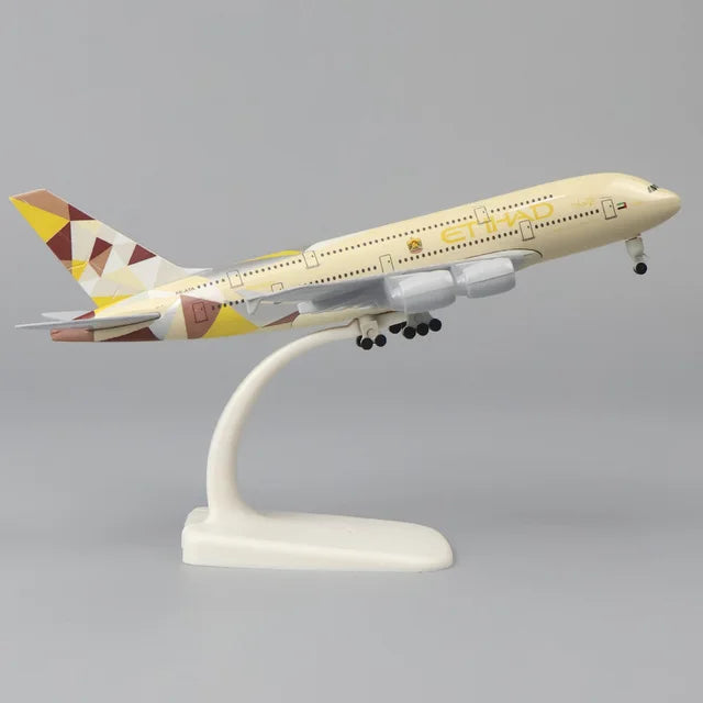 20cm A330 Beluga Xl Model Airplanes A380 A350 Md11 Toy Planes Replica Alloy Material W Wheels Landing Gears Children Toys Gift