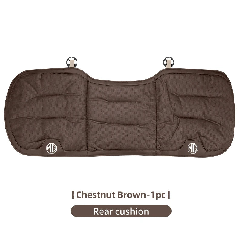 Car Velvet Cushion Leather Backrest Waist Pad Protector Cover Accessories For Morris Garages MG 3 5 6 7 HS ZS GS Hector TF GT ZR