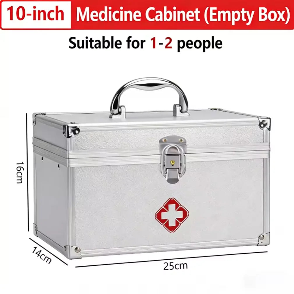 10/12/14/16inches Portable Medicine Suitcase First Aid Box with Shoulder Strap