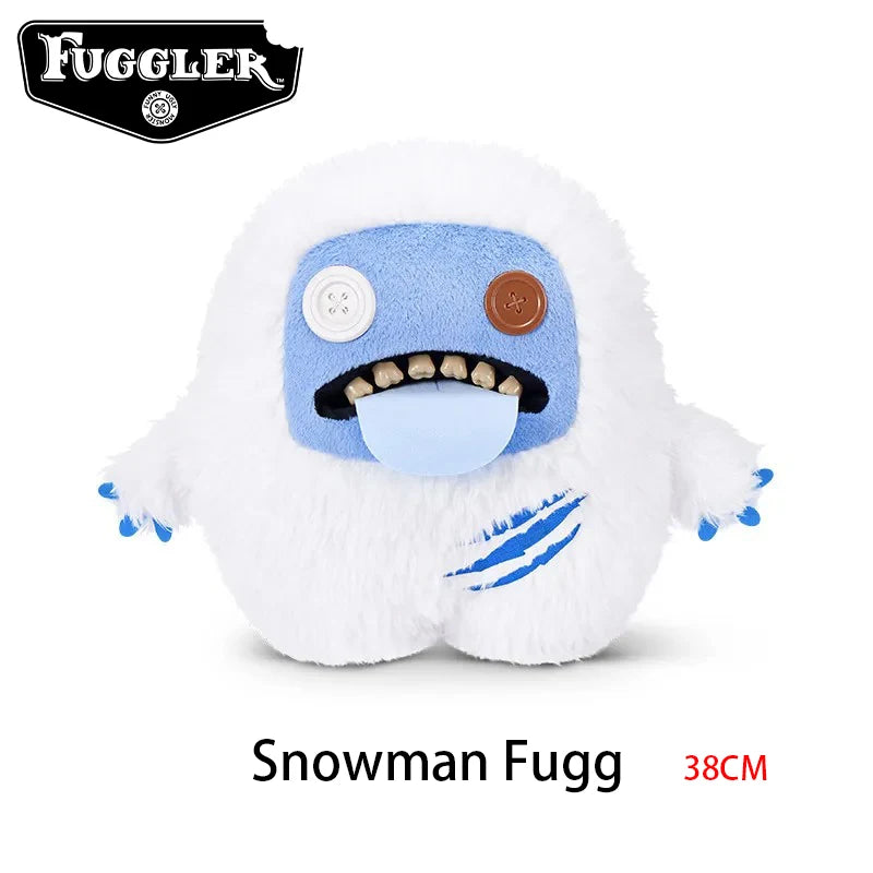 Original Fuggler Chonky Series Plush Toy Weird Ugly Monster Doll Octopus Elephant Capybara Frog Collectible Gift Home Decor 38CM