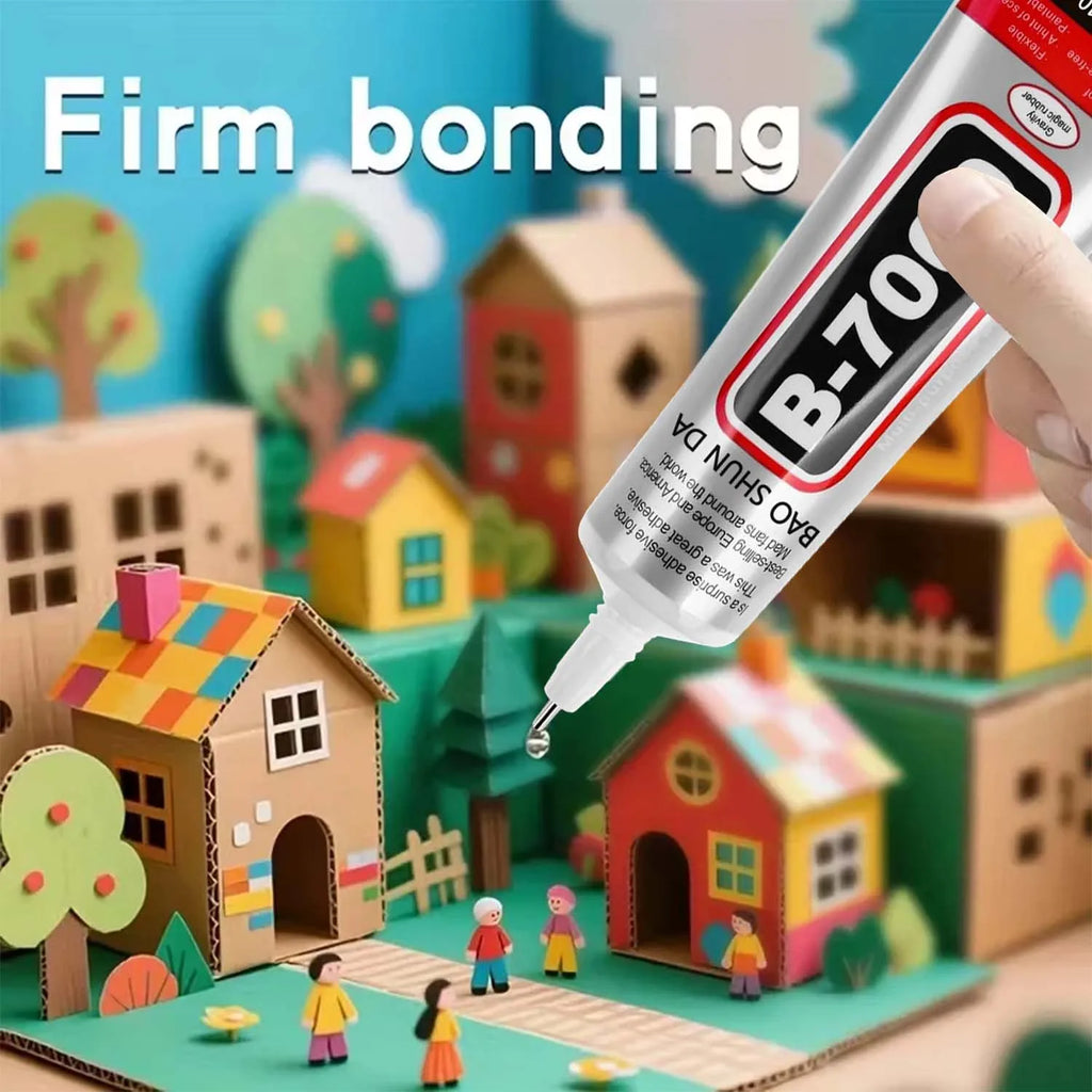 B7000 Super Adhesive Glue, Industrial Strength B7000 Glues Paste for Rhinestones Crafts, Clothes Shoes, Fabric, Jewelry Making.