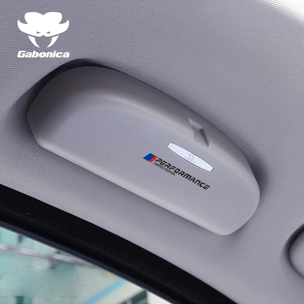 ABS New Car Sunglasses Holder Sun Glasses Box Eyeglasses Case for BMW X1 F48 X3 F25 X5 G05 F10 F11 F20 I3 Interior Accessories