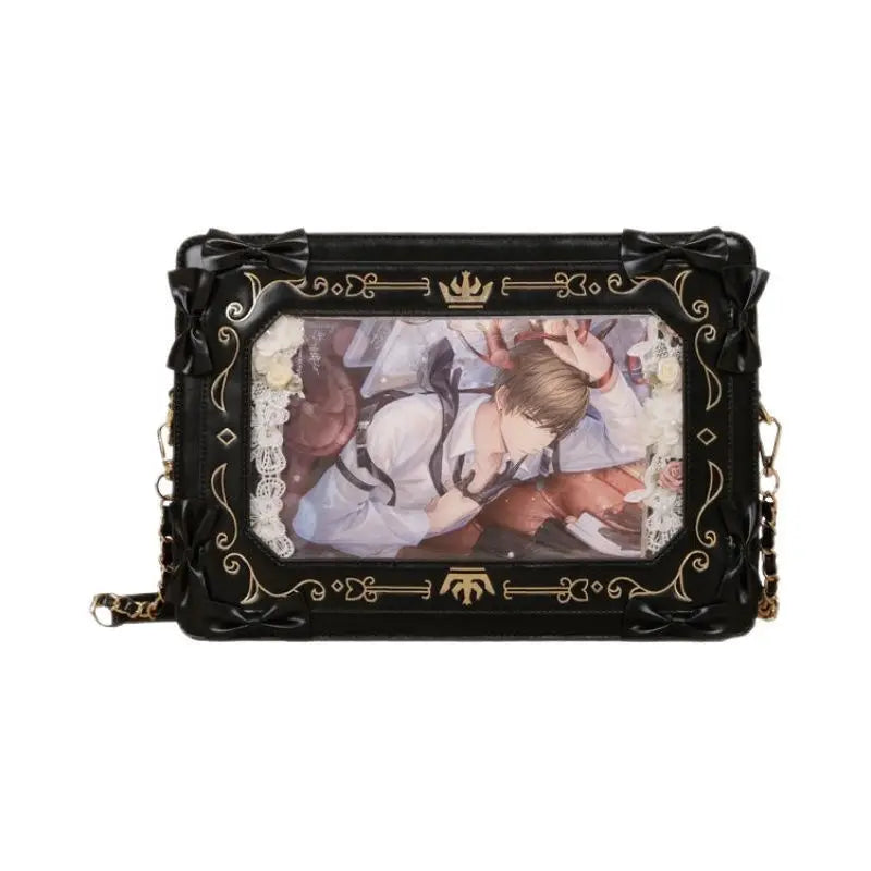 Inner Lolita Itabag Female women Shouder Crossbody Bags DIY ita bag Cute Japanese hot girls PU Handbag