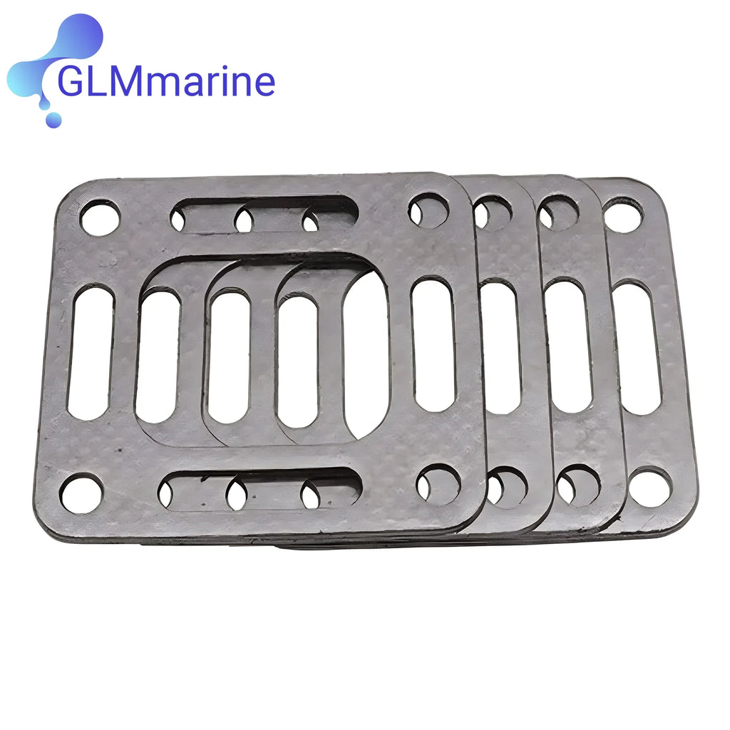 4Pcs Exhaust Elbow Gasket For Mercury MerCruiser Stern Drives 4.3 5.0 5.7 7.4 L 27-863726 27-818832 27-87105 27-871051 27-86372