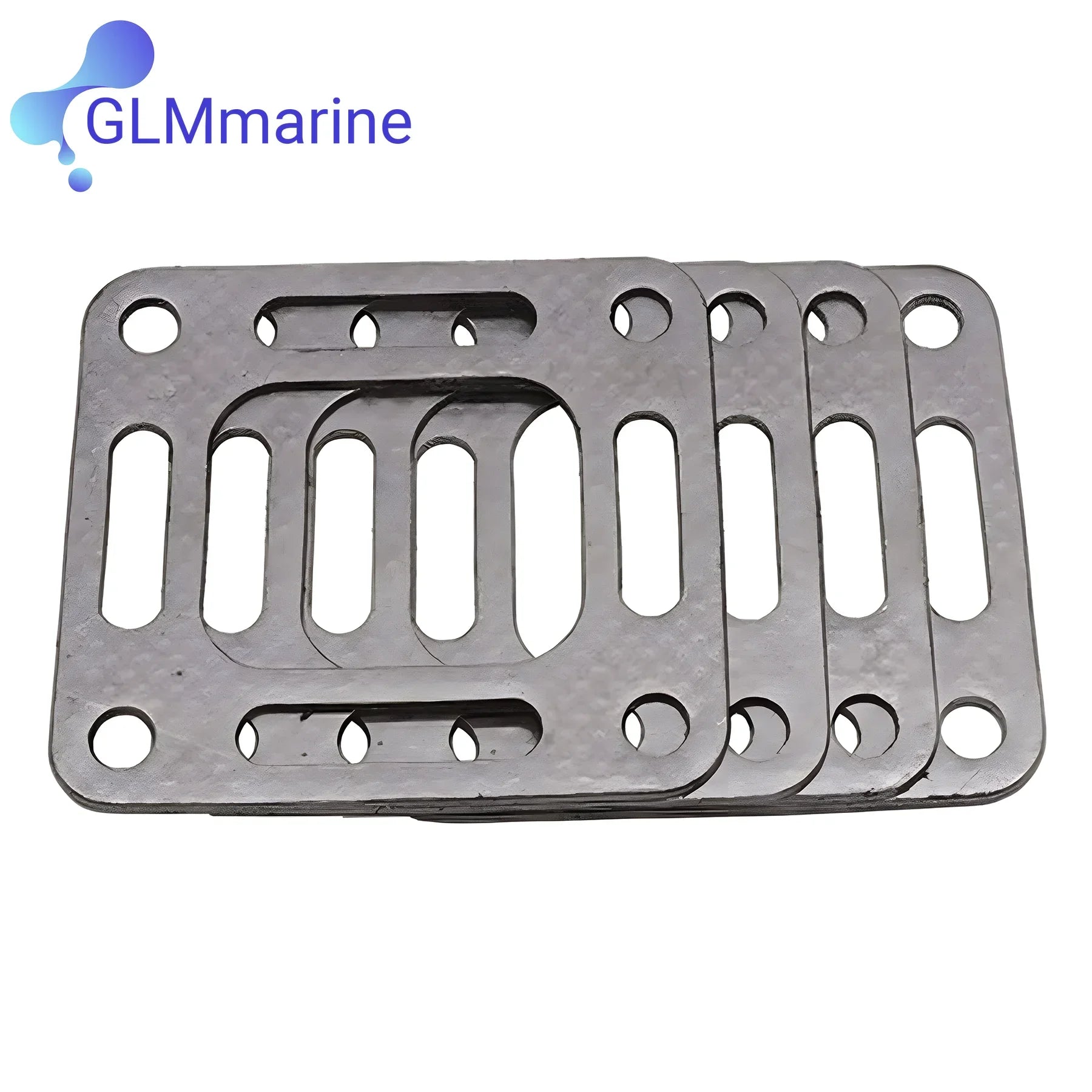 4Pcs Exhaust Elbow Gasket For Mercury MerCruiser Stern Drives 4.3 5.0 5.7 7.4 L 27-863726 27-818832 27-87105 27-871051 27-86372