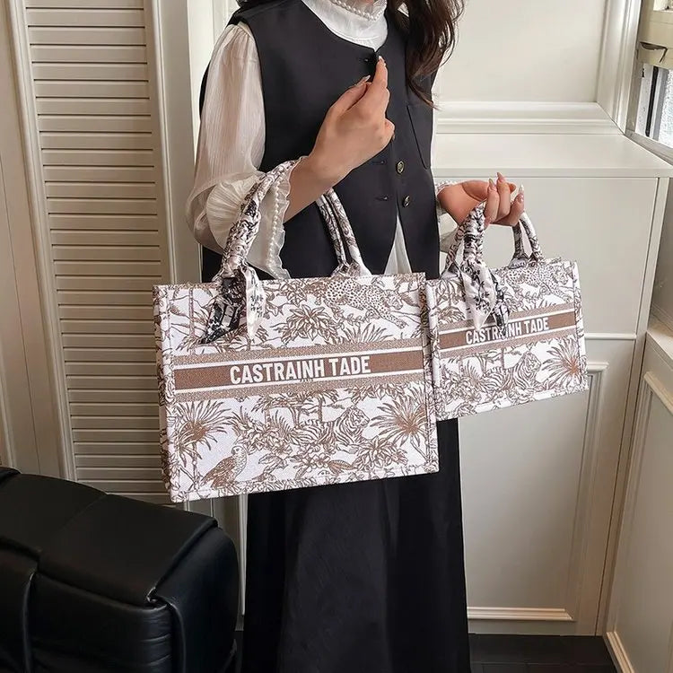 Popular Classic Trendy Leather Diaper Bags For Women Luxury Brand Large Capacity Elegant Shoulder Tote Bag Designer Minimalist