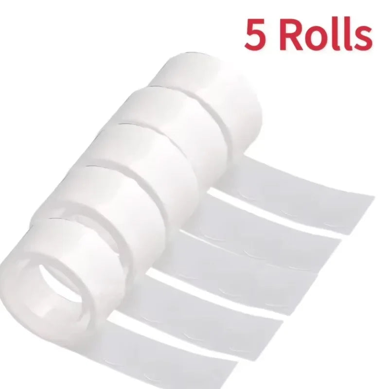 1000 Dot Double Sided Adhesive Poster Clear Glue Point Balloon Tape Round No Traces Adhesive Sticker  for Wedding Birthday Party
