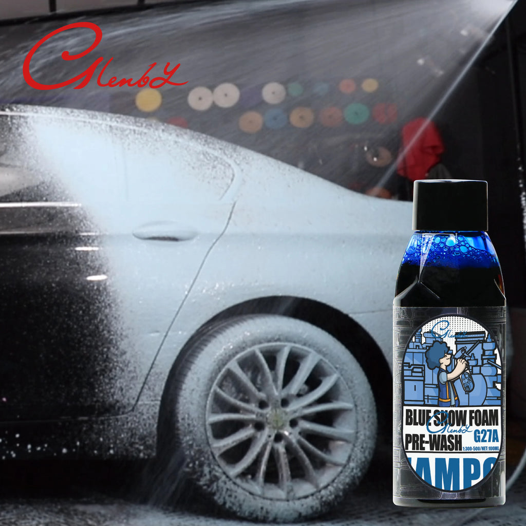 Car Wash Color Foam High Foaming Shampoo Blue Foaming Car Wash Soap Auto Wash Shampoo Works with Foam Cannons,Foam Guns