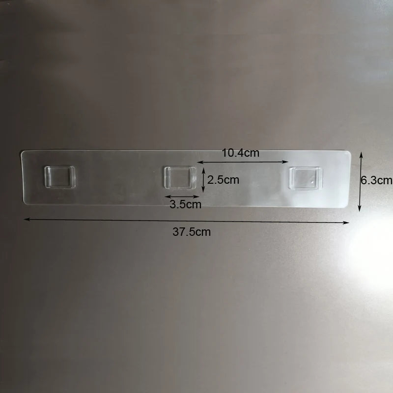 ECOCO Adhesive Sticker Accessory for Wall Mounted Storage Organizer