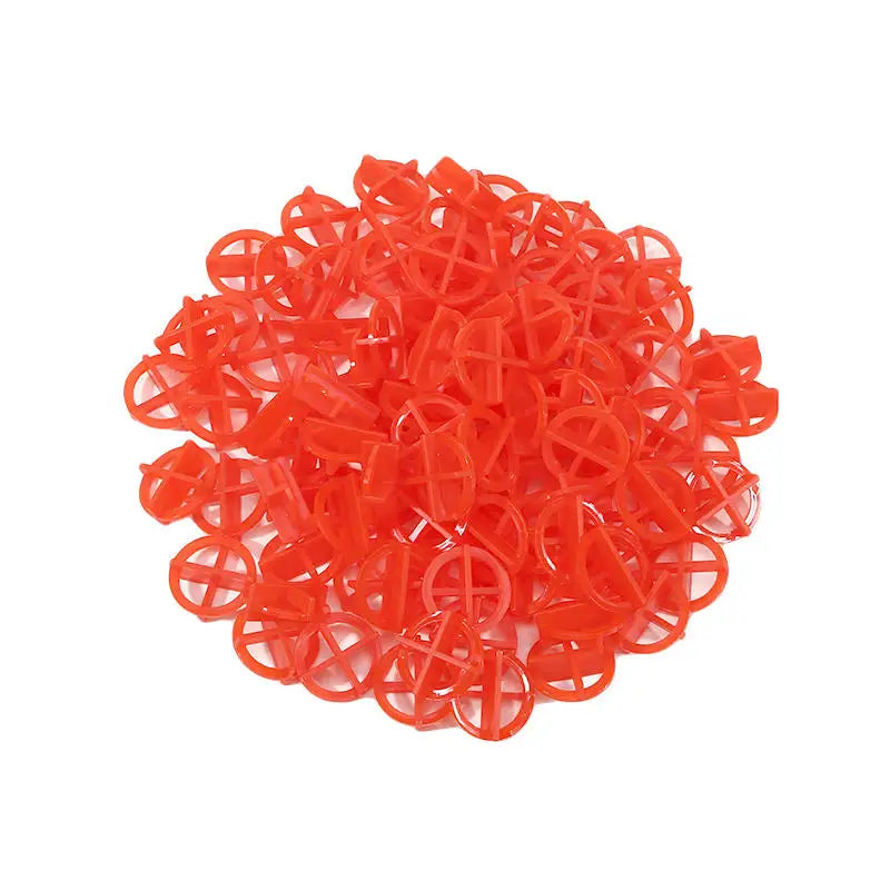 100/200Pcs Porcelain Tile Spacers Clips Wedge Ceramic Leveling System Floor Wall Tile Gap Leveling System Construction Tools